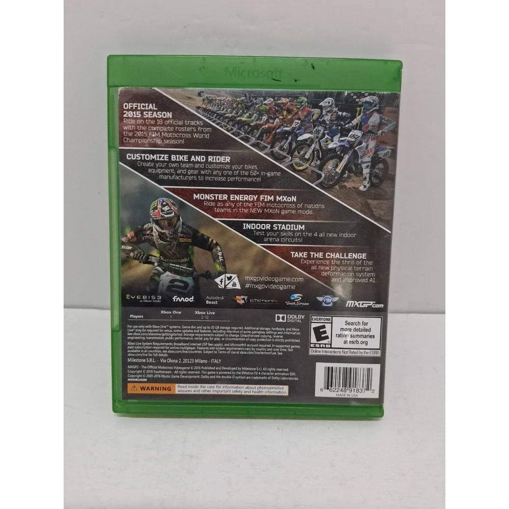 MXGP 2 Xbox 1